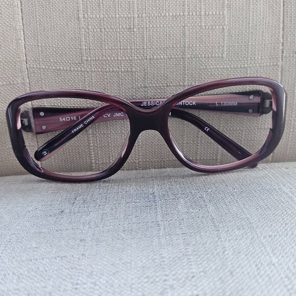 Jessica McClintock Girls Eyeglasses RAISIE HORN 54[]16 130 Glasses - Picture 1 of 16